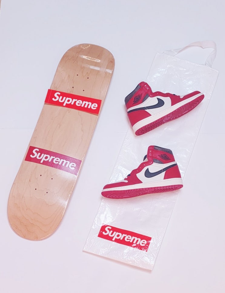  슈프림(Supreme) Routed Box Logo 라우티드 박스로고 스케이트 보드 데크 리뷰