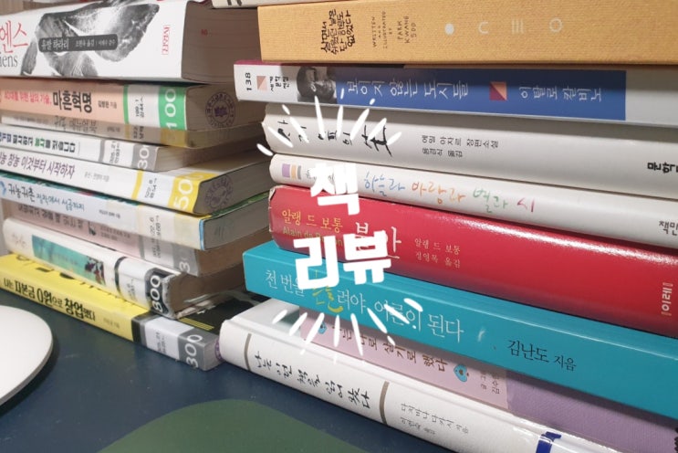  책 리뷰 미루면 이것도 일이네. ㅠㅠ