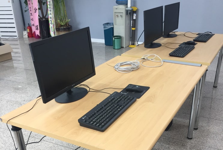  분양 사무실 컴퓨터 PC + 모니터 임대 랜탈
