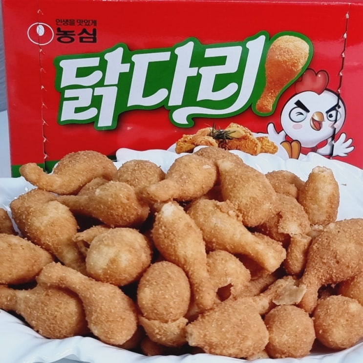  농심 닭다리 너겟 과자 대용량 숨은그림 영양성분 칼로리