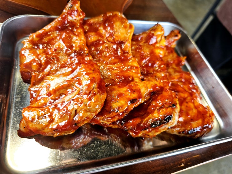  멋진 뷰도 덤으로 볼 수 있는 팔당 훈막숯불닭갈비 막국수 팔당 본점 :)