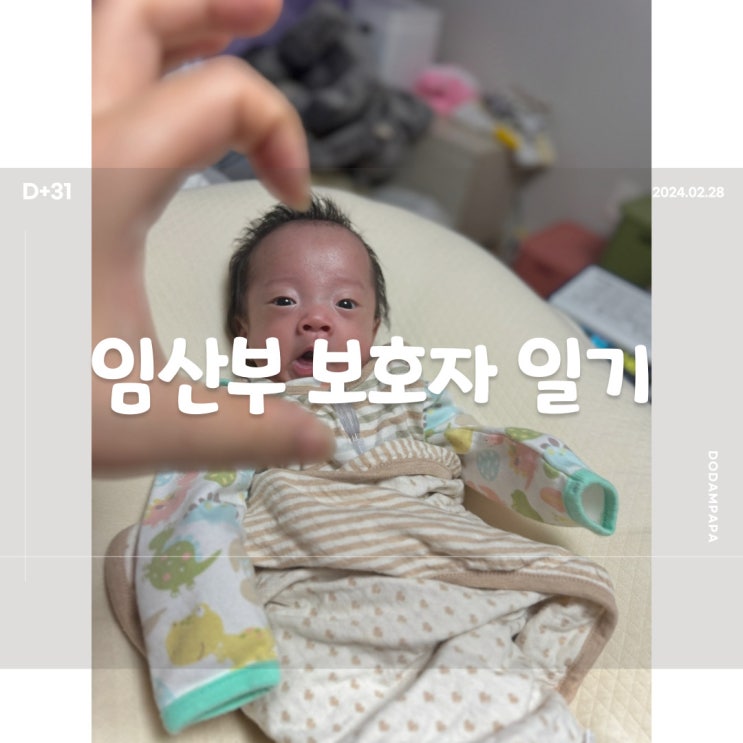 2024.02.28 임산부 보호자 일기 D+31일