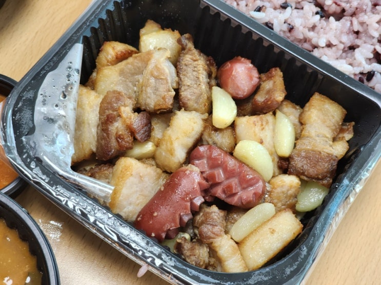  수원 파장동 삼겹살 배달 맛집! '갈비앤삼겹' 새로 생겼는데 퀄리티 미쳐따
