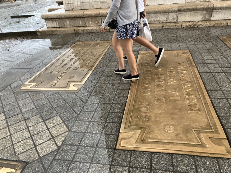 에투알 개선문을 나서며 에투알 개선문을 나서며