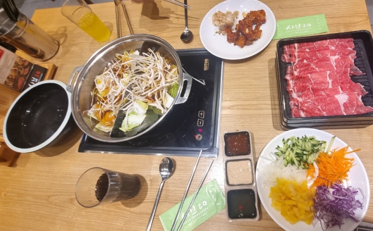  화명동샤브샤브 무한리필맛집 샤브20화명점