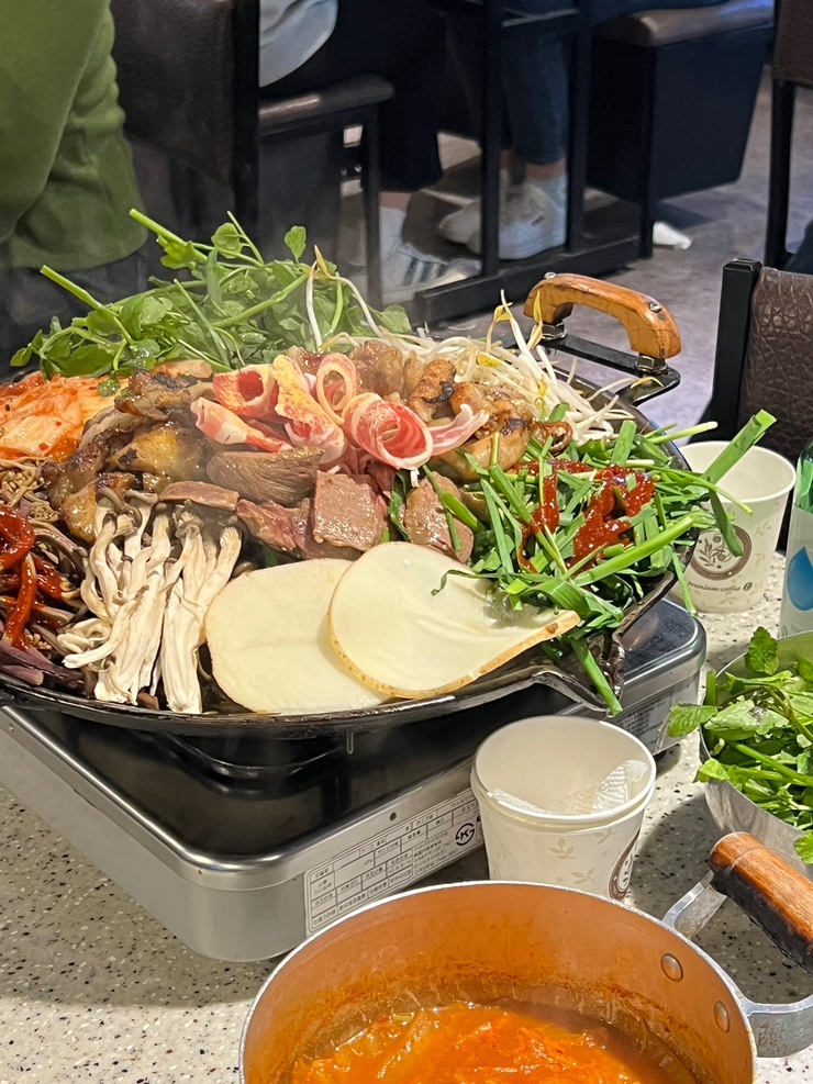  부천 술집 솥뚜껑소곱창 솥곱 회식 많이 하는 맛집