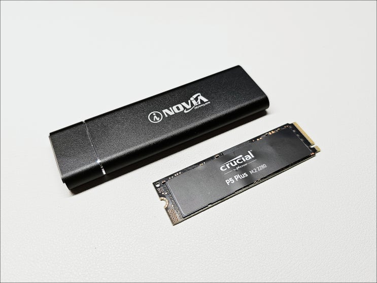  초고속 USB 만들기 아이노비아 알루미늄 NVMe SSD 케이스