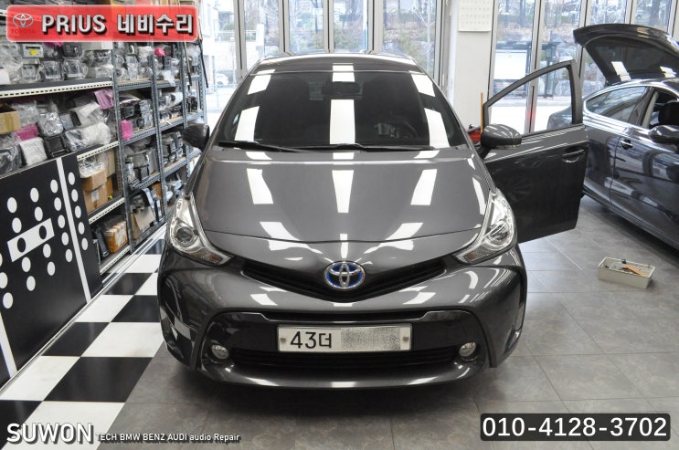  도요타 프리우스 PRIUS 런즈 FS2TM 전원고장 블랙아웃 메인보드 수리 - 수원테크