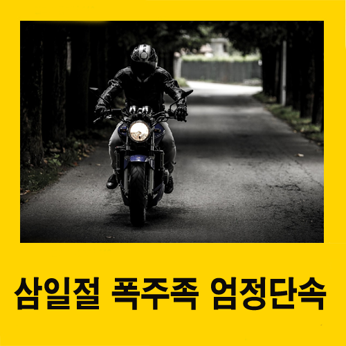 삼일절 폭주족, <b>경찰 엄정</b> 단속 나선다
