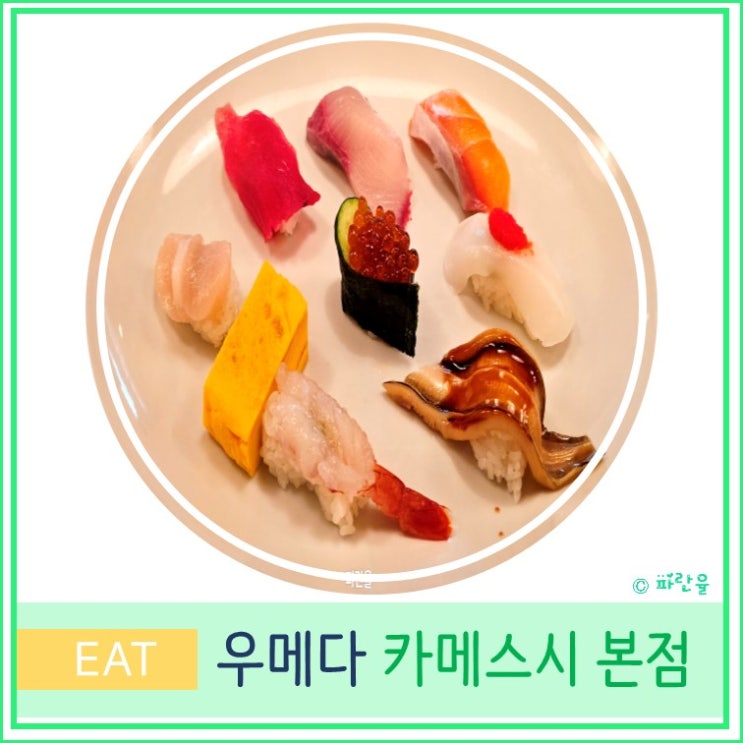  일본 오사카 여행 우메다 가성비 스시 맛집 카메스시 본점 예약 오픈 시간 메뉴 및 후기