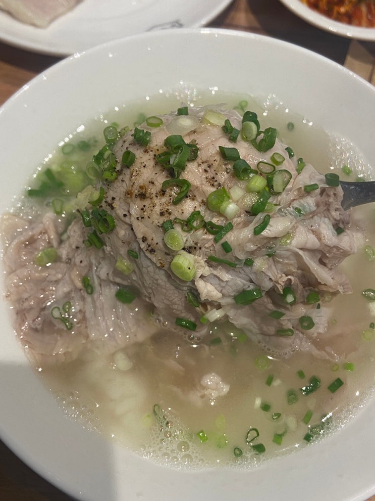  민락동맛집 나막집 돼지곰탕 부드러움에 반하는 맛