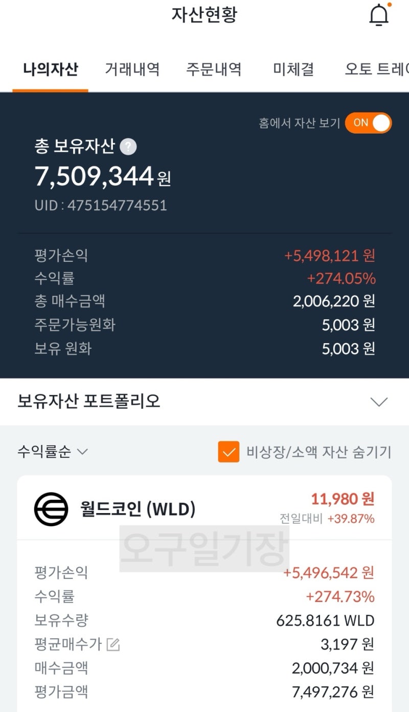 큰오구의 월드코인 목표가..? 비트코인 7900만원 돌파. 다음 호재 코인 : 네이버 블로그