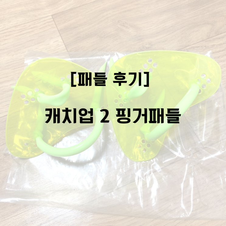  수영패들 캐치업2 핑거패들 후기
