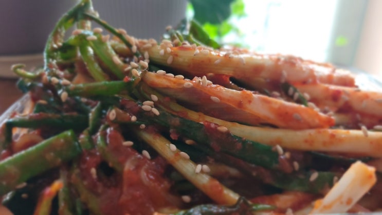  파김치 담그기, 파김치맛있게 만드는법, 초간단, 황금레시피