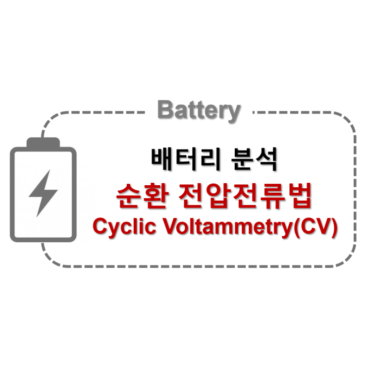  [Battery] 순환 전압전류법: Cyclic Voltammetry (CV)