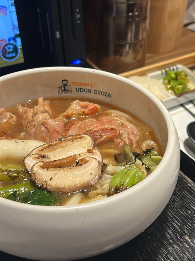 신논현 우동 맛집 요미우동교자 강남 내돈내산