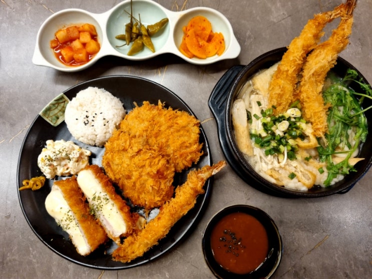  광교 우동, 돈까스 맛집 : 광교 정성가