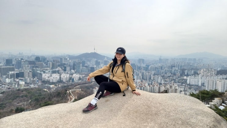 등산 초보도 가능한 서울 산행 데이트 추천 인왕산 안산 연계 산행 원점회귀 코스