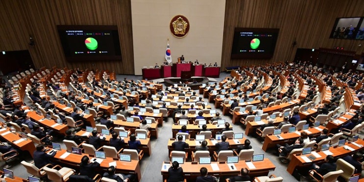 ‘<b>선거구</b> 획정안’ <b>국회</b> 본회의 <b>통과</b>
