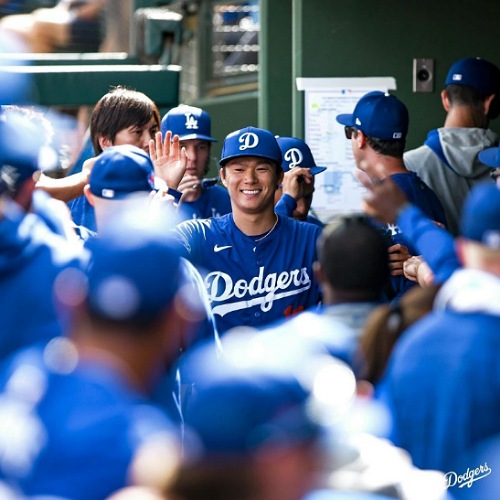 [mlb] la<b>다저스 야마모토</b> 요시노부 텍사스전... 