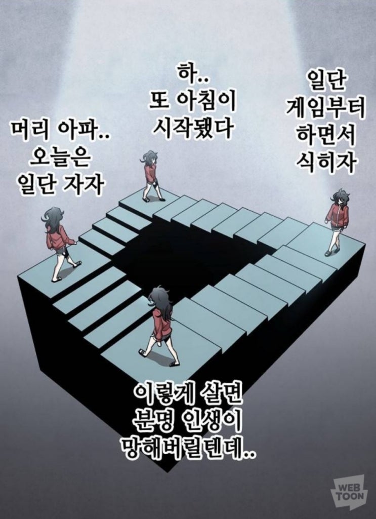  [웹툰] 무직백수 계백순 (스포일러X 리뷰): 현실 그 자체인 백수의 삶
