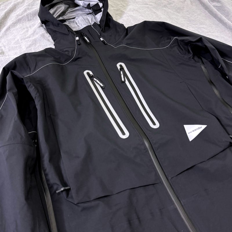 앤드원더 퍼텍스 쉴드 레인 자켓(and wander PERTEX SHIELD Rain Jacket)