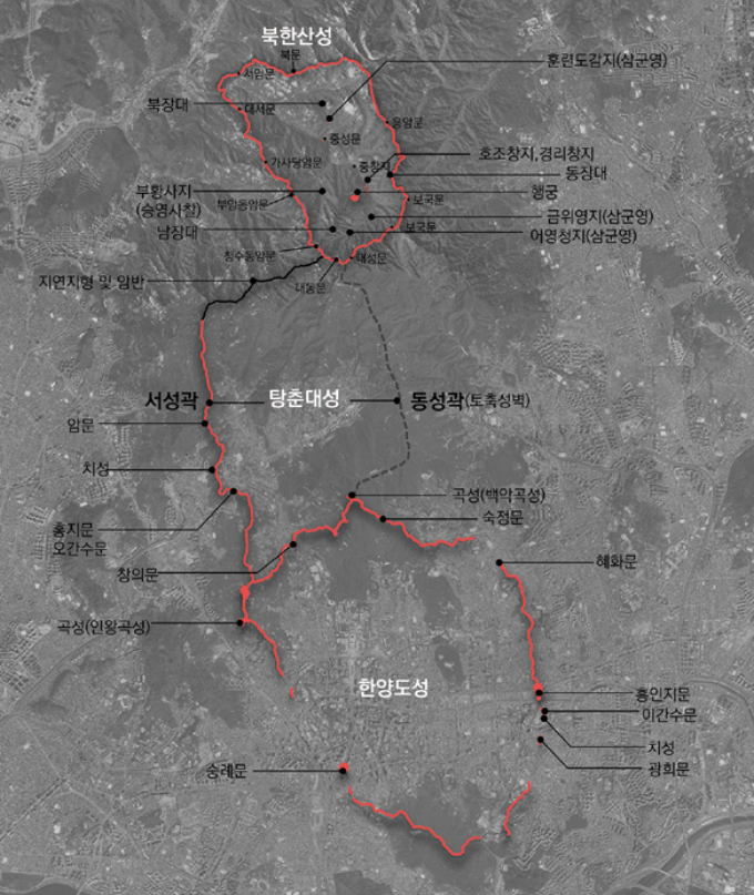 [서울 종로] 탕춘대성 답사 -  눈 덮인 북한산 따라 승가사까지