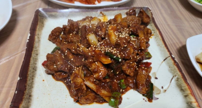 울산 울주군 삼납읍 통도사 IC 가족외식 하기 좋은 밥집 , ok목장
