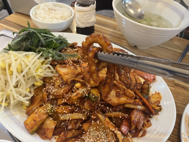  [청라맛집] 자체개발메뉴 낙지볶음 맛집 밀가담/2번 방문