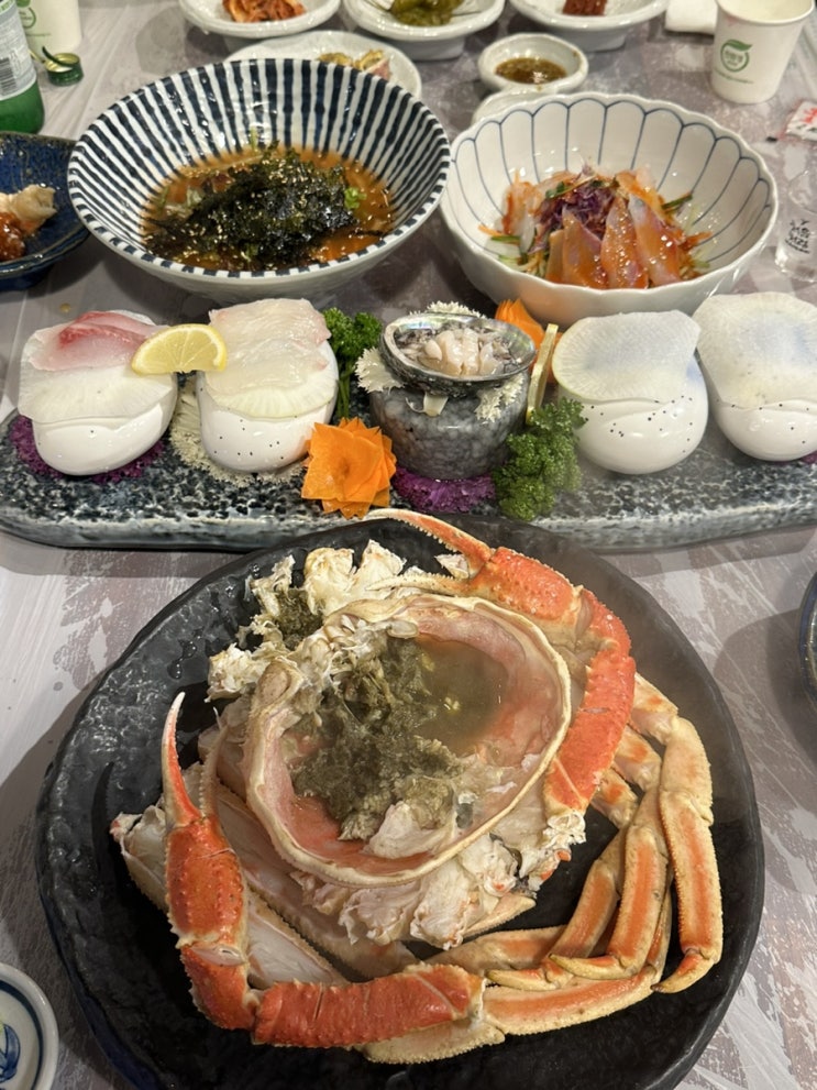  강원도 삼척 : 보스대게 본점 (커플세트, 내돈내산)