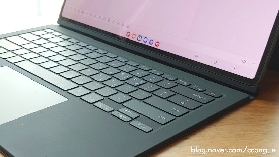 갤럭시탭 S9 울트라 키보드 북커버, 한 달 사용 후기