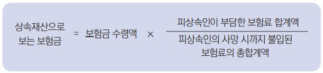 부친 돌아가신 후 받은 생명보험금, 상속재산일까?