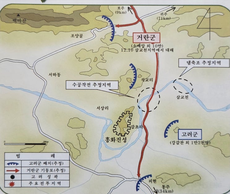  [역사 기록(사료)으로 보는 고려 거란 전쟁 16] 제3차 고려 거란 전쟁 : 삼교천 전투, 자주 내구산 전투, 마탄 전투(강민첨, 조원, 김종현)