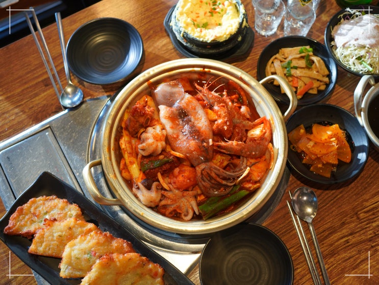  용산역현지인맛집 "갈비씨 신용산점" 매콤한 해물갈비찜에 반했어요