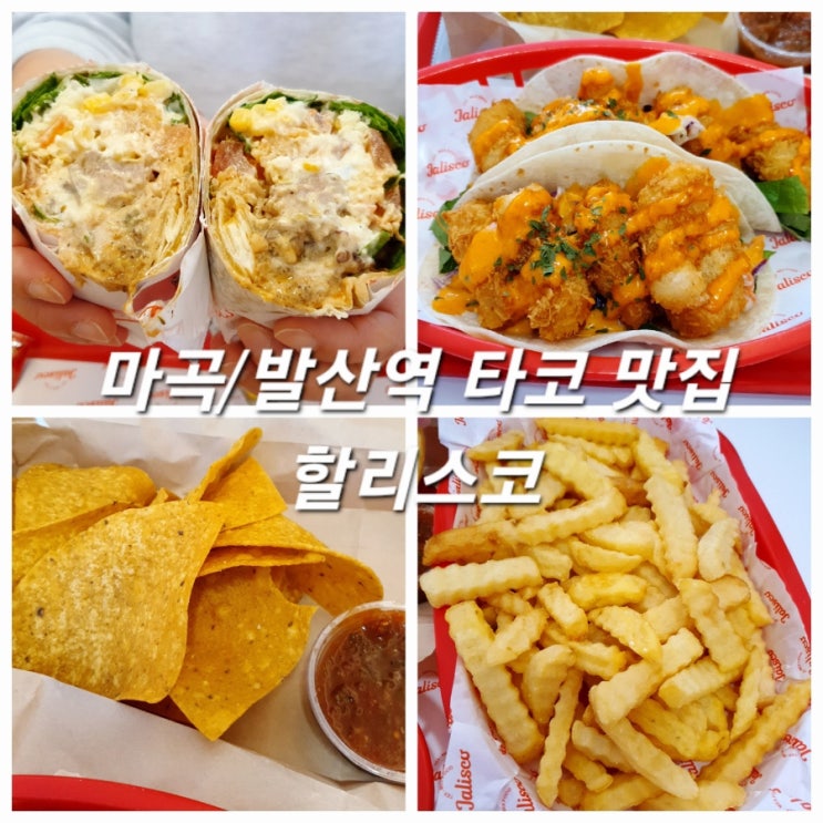  마곡맛집 할리스코 발산역타코 캐주얼 멕시코음식 맛집