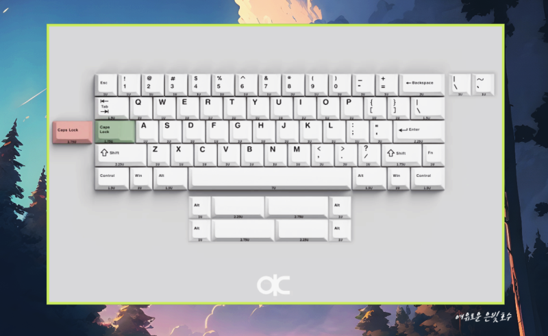 스웨그키 Qwertykeys QK60 R2 WK, 포커배열 커스텀 키보드 입문용 내돈내산 사용기 : 네이버 블로그