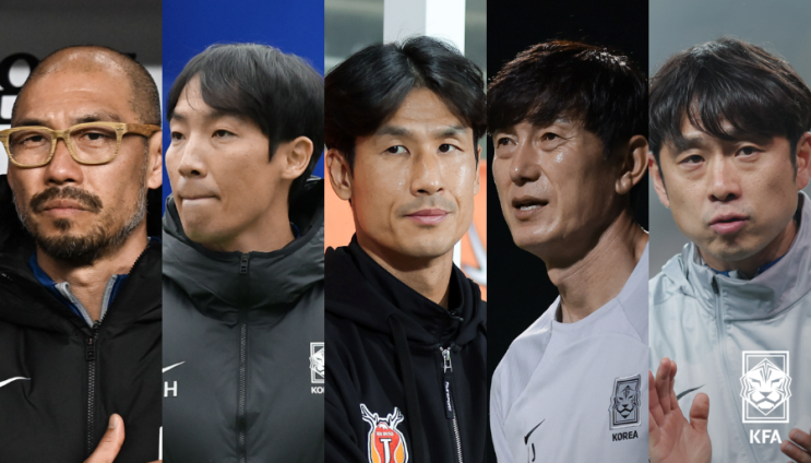 한국 축구 국가대표팀 - <b>황선홍</b>호 <b>코칭스태프</b> 선임