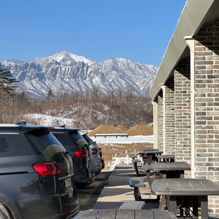  [속초밤하늘글램핑] 울산바위가 한 눈에 담기는 독채 복층 펜션 후기