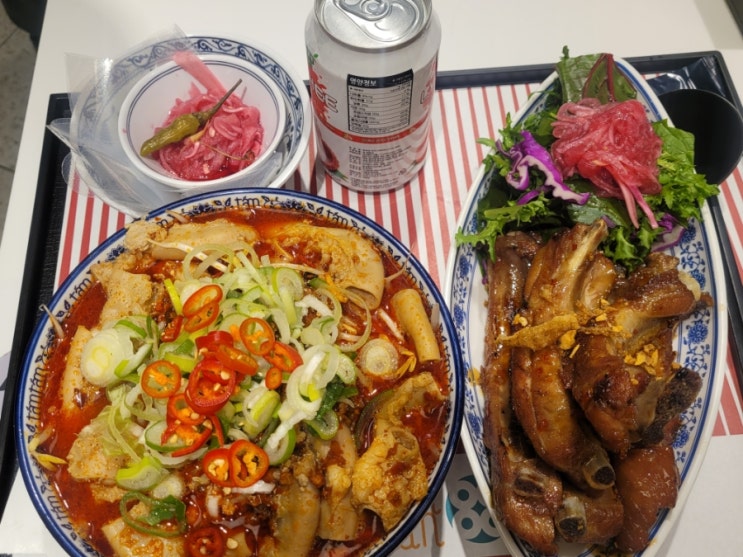  [잠실 롯데백화점 맛집] 재료가 낭낭한 보양 쌀국수 땀땀 줄서는식당세트A