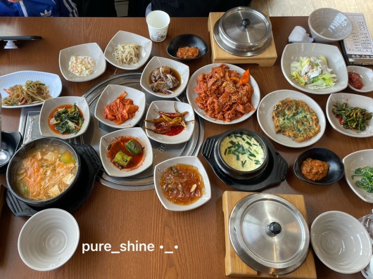  영종도 인스파이어리조트 근처맛집 고목정쌈밥정식