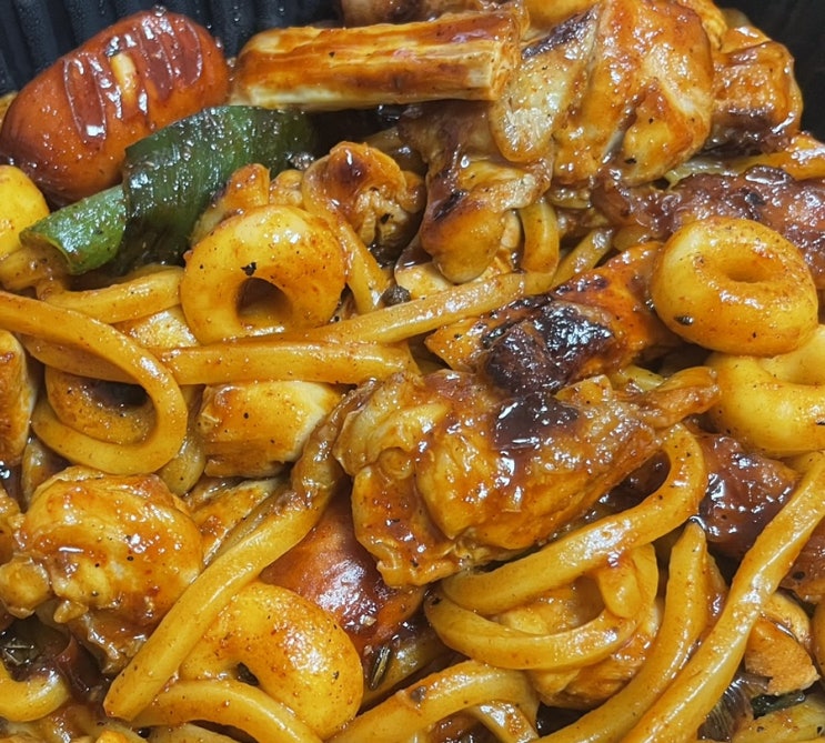 [내돈내산]<b>기영이숯불두마리치킨</b> “사천마라숯불치킨”후기