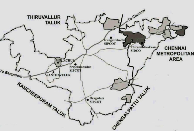 (인디샘 컨설팅) 인도 타밀나두/첸나이의 SIPCOT의 산업단지/공업단지/공단 및 경제특구(SEZ) 요약