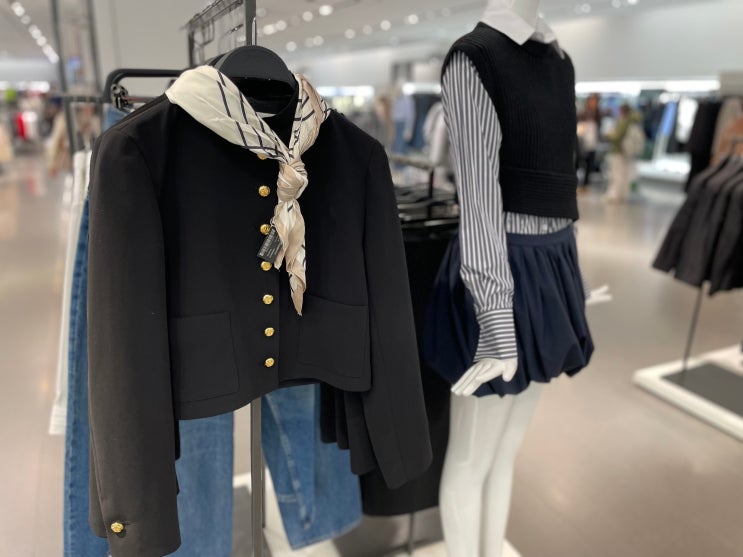  [ZARA] 2024 자라 신상 입어보기_오피스룩 코디(슬랙스 일주일 돌려입기/트위드자켓/스웨이드자켓/화이트셔츠)
