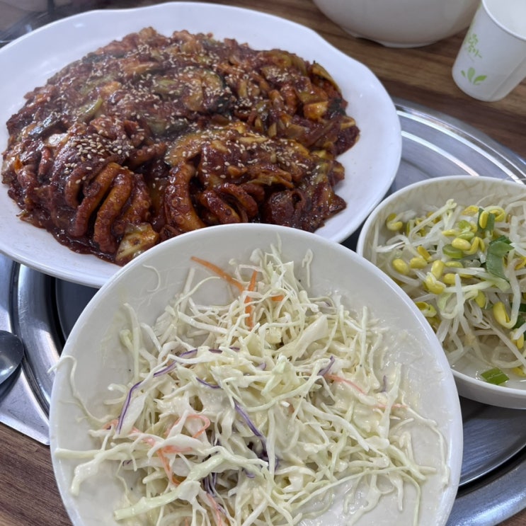   영천맛집_반야사 템플스테이, 황간낙지에서 낙지 덮밥을 먹다.  내돈내산 :)