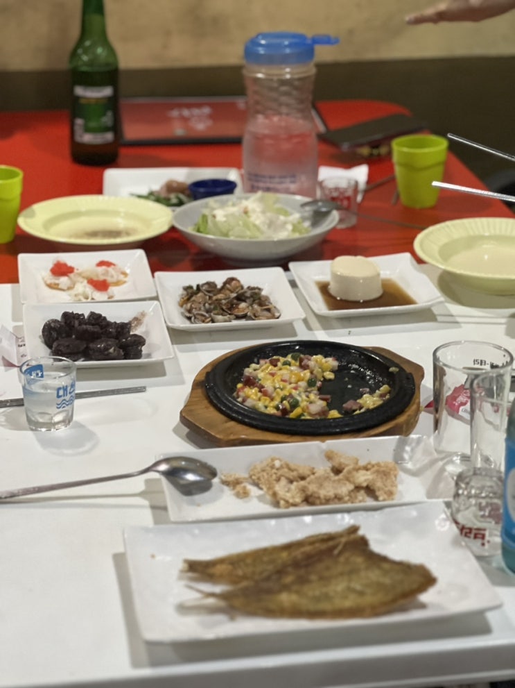 부산 부산역 근처 초량 안주맛집 기본안주만 12찬 실비실내포차 빨강숲 부산 부산역 근처 초량 안주맛집 기본안주만 12찬 실비실내포차 빨강숲