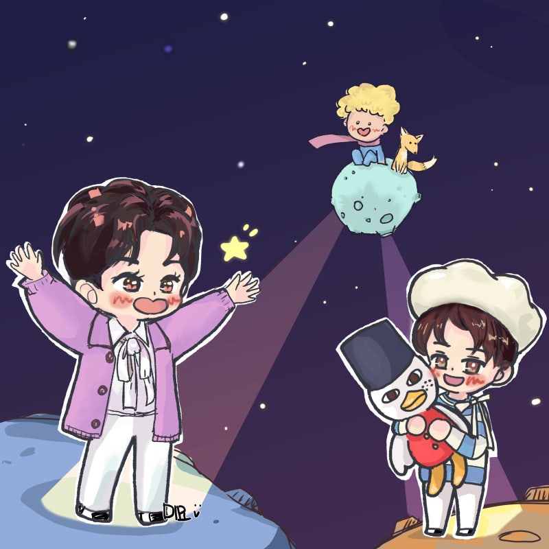 (240302) (그림) 어린왕자 려욱소희 / 년도별 어린왕자 모음 + SMTOWN 2024 도쿄