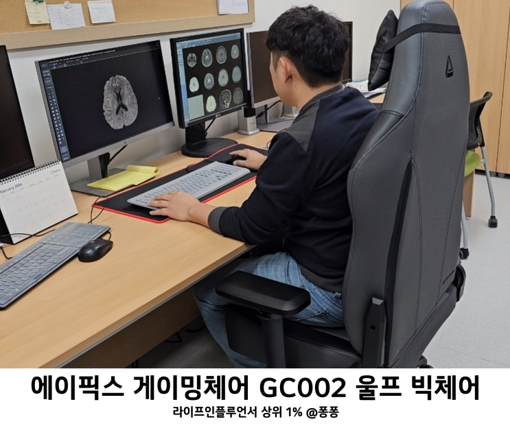 게이밍체어 추천 에이픽스 컴퓨터 대형 게이밍 의자 GC002 울프 빅체어 게이밍체어 추천 에이픽스 컴퓨터 대형 게이밍 의자 GC002 울프 빅체어