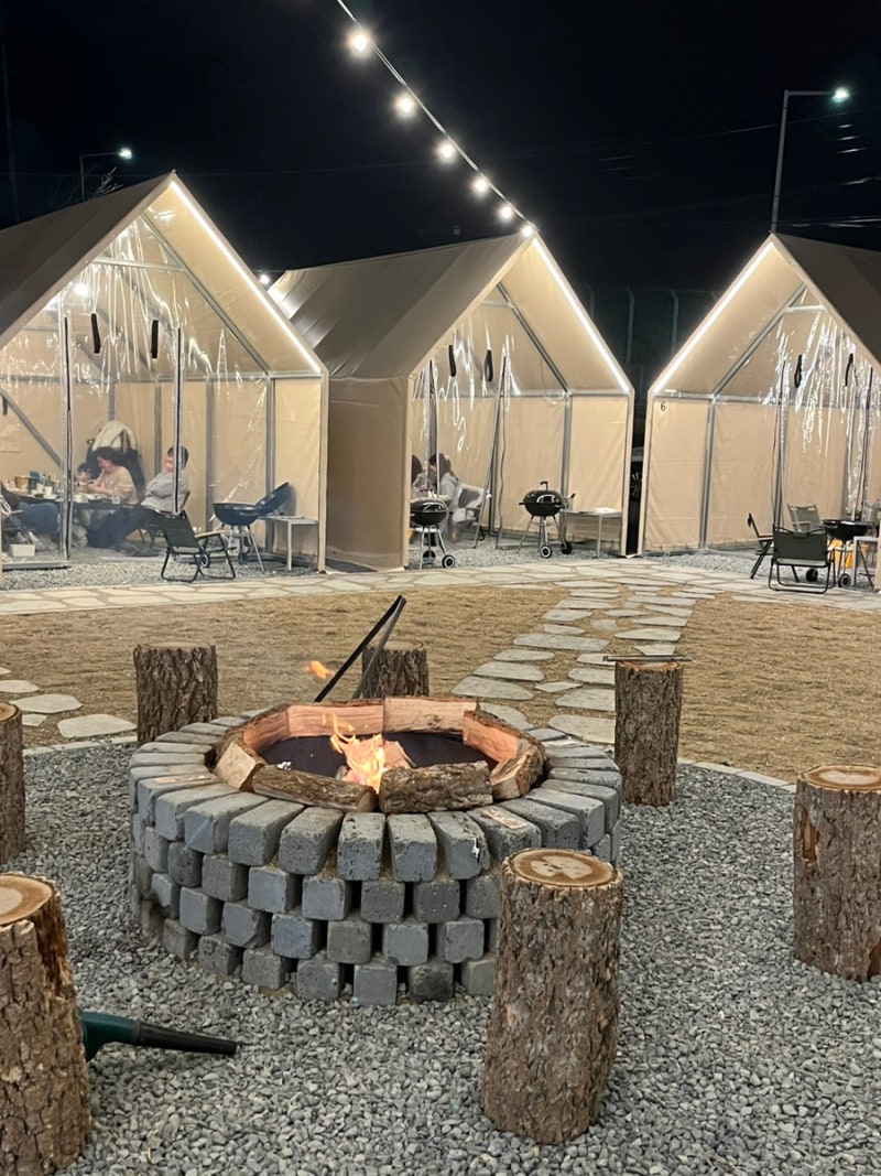 [부산 정관] 기장 캠핑장 도심 속에서 즐기는 구름캠핑바베큐