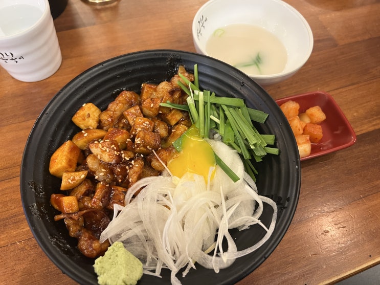  춘천 오공복이 메가박스 남춘천점 상가 덮밥 맛집 온의동 혼밥 혼술 맛집