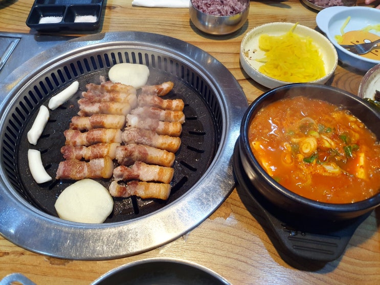  모란 맛집 맛찬들 왕소금구이 고기에 진심인 성남 맛집